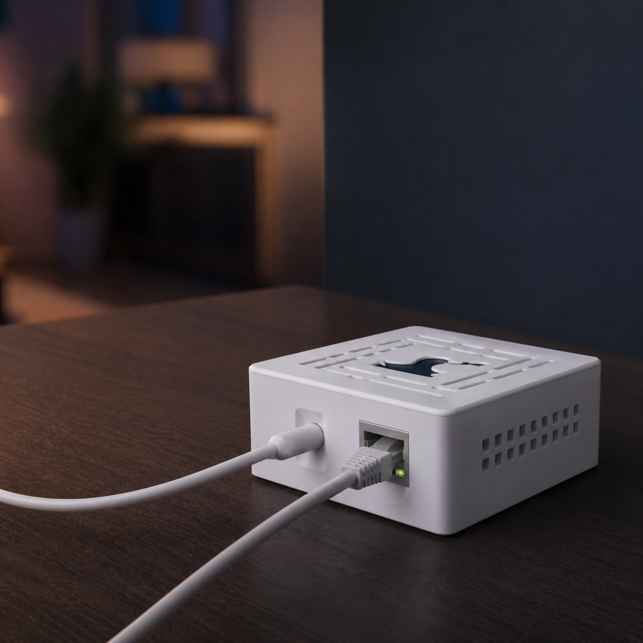 Network Ninja mit Router verbunden.